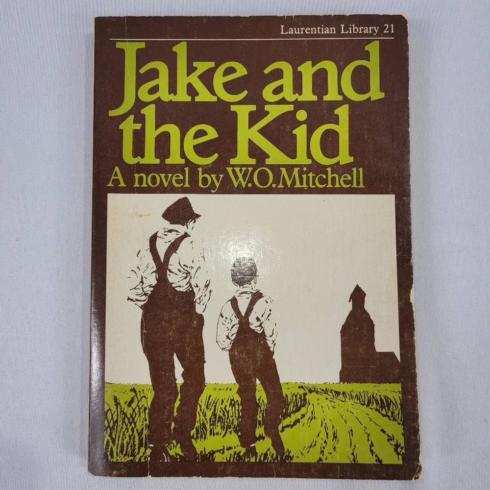 W.O. Mitchell Jake and the Kid 1974 Softcover Book Novel